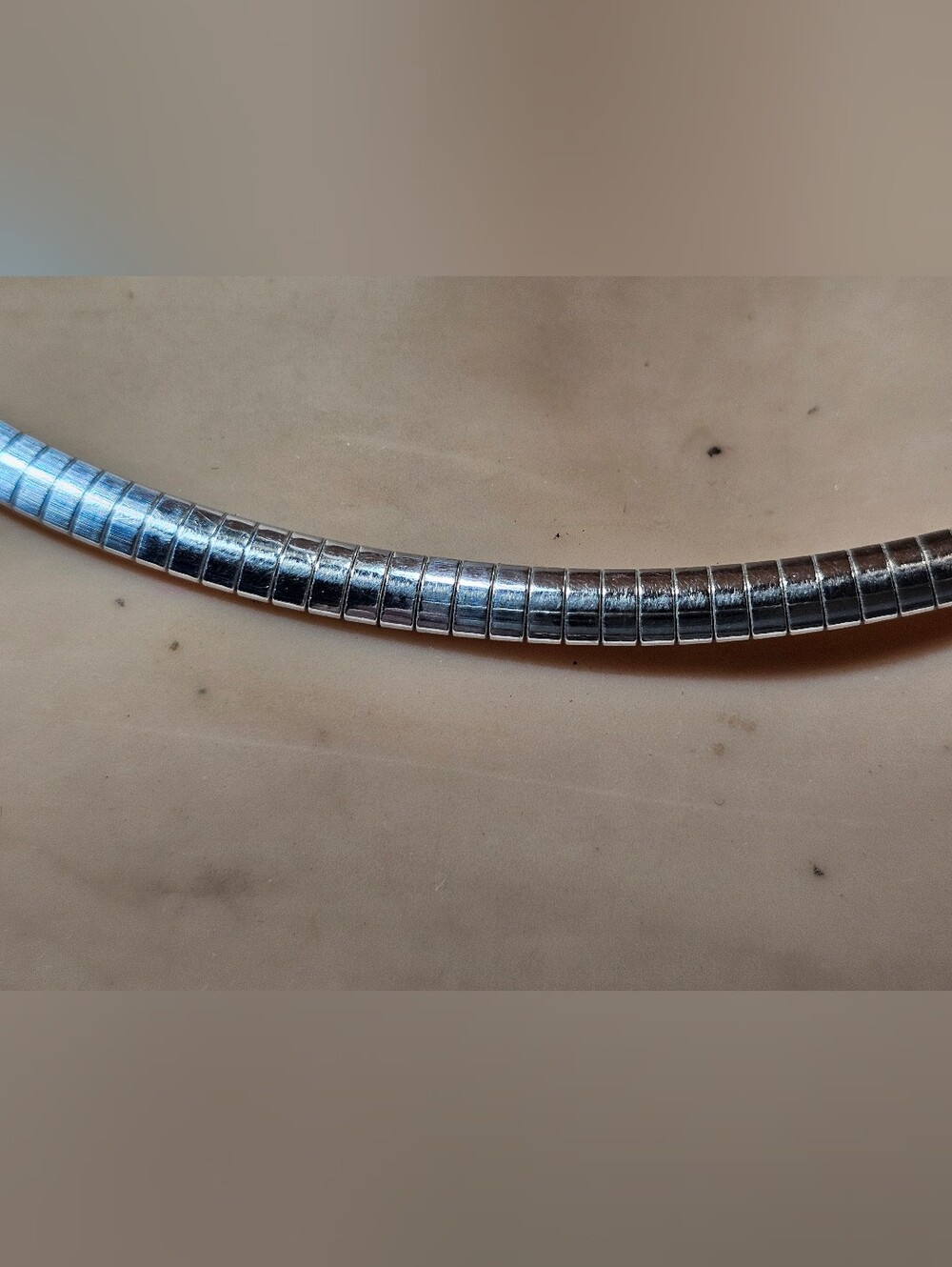 Sterling Omega Chain - Picture 3 of 7